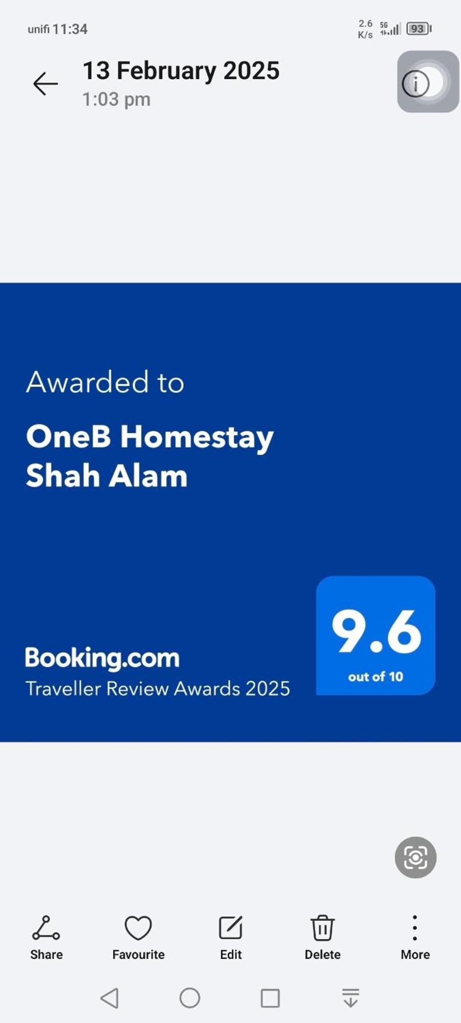 Oneb 1-9pax Holiday home